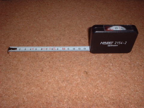 Hazet 2154-2 2m Measuring Tape